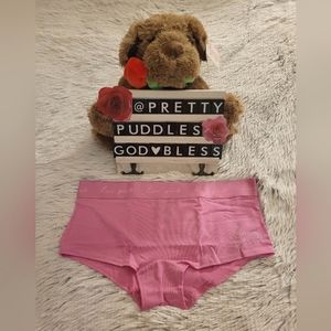 💎 PINK 💎 BLING 💎 Diamante 💎  Boyshort Panty 💎